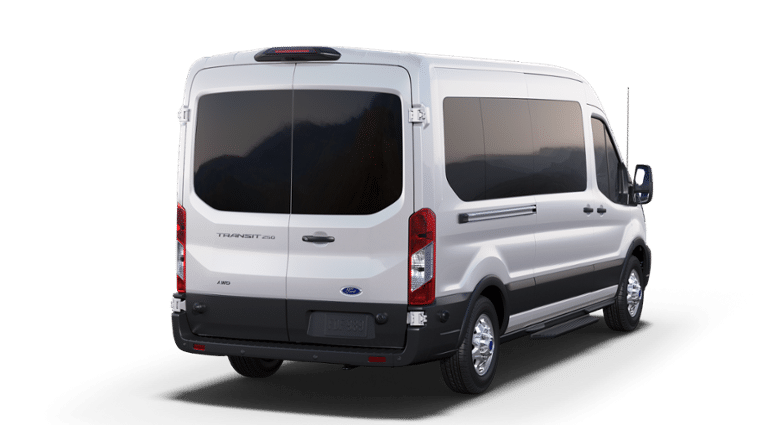 2025 Oxford White Ford Transit Passenger Wagon Passenger Van XL AWD Van